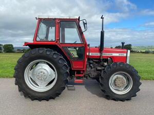 Tracteur à conducteur marchant MASSEY FERGUSON 185 4x4 de 90 CV, modèle 2022, d'occasion en bon état, à vendre - Product Image 2