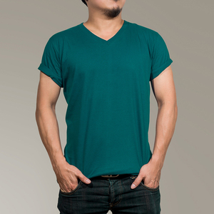 T-shirt décontracté pour homme en coton mélangé, style quotidien, grande taille, couleur personnalisée, design OEM, vêtements surdimensionnés, fabriqué au Bangladesh - Product Image 5