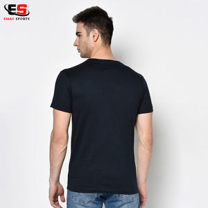 Meilleure qualité 100% coton hommes T-Shirt séchage rapide Gym Fitness Style décontracté court vente en gros solide Jersey grande taille pas cher prix - Product Image 5