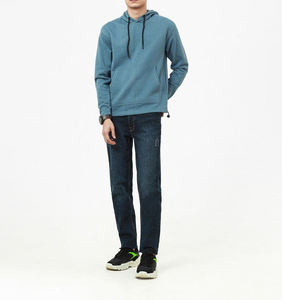 Gran oferta, recién llegado, Jersey de invierno de lana de algodón 100% para hombre, estilo único, transpirable, ajustado con capucha lisa, temporada de otoño - Product Image 5