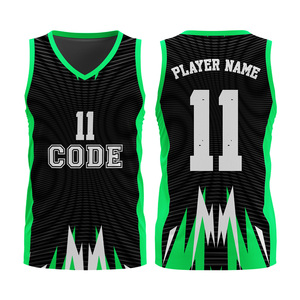 Ensemble de maillot de basket-ball réversible sans manches personnalisé de haute qualité, à séchage rapide, en maille respirante, avec impression lumineuse et antibactérienne - Product Image 6