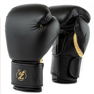 Nouveaux gants de boxe en cuir PU de haute qualité, concevez vos propres gants de boxe pour l'entraînement au combat, en stock - Product Image 1