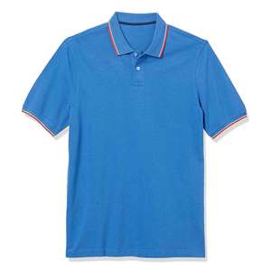 Diseño personalizado de moda de manga corta Polos Camisetas de Polo a rayas para hombres con camisas de polo de ajuste Premium - Product Image 2