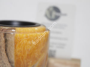 เครื่องเผาเครื่องหอม mubkhoor ทำจากไม้เรซินเครื่องหอมใช้งานในร่มสำหรับ ramadan Eid tradnary Exim Pvt Ltd - Product Image 6