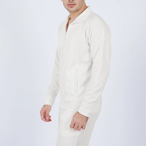 Survêtement personnalisé en coton et polyester de haute qualité, survêtement de jogging, survêtement à fermeture éclair complète pour hommes - Product Image 2