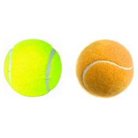 Balle de tennis pressurisée en PVC souple, multicolores, légères, durables, portables, de qualité supérieure, pour l'entraînement professionnel des jeunes
