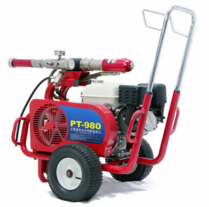 آلة رش الطلاء والمعجون بدون هواء تعمل بالبنزين للاستخدام الشاق طراز PT-980 - Product Image 4