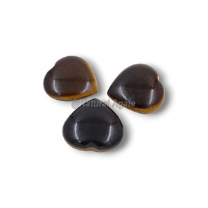 Vente en gros de pierres précieuses en gros, cristaux de cœur gonflé en jaspe, cœur gonflé, Fengshui, cœur naturel de poche en cristal, boutique spirituelle - Product Image 6