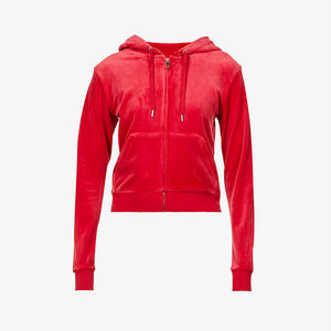 เสื้อฮู้ดดี้สตรีทแวร์หนานุ่ม 500 กรัม สำหรับผู้หญิงและผู้ชาย ปี 2025 พิมพ์ลายตามสั่ง ผ้ากำมะหยี่ ขายส่ง - Product Image 4