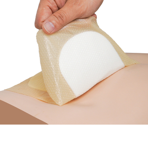 Sacrum bantalan Sacral busa silikon 22*25cm, pelindung tekanan sakit tempat tidur perawatan luka besar - Product Image 5