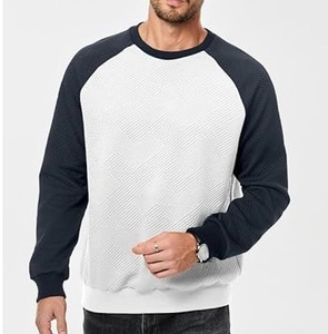 Sweat-shirt d'hiver unisexe de haute qualité à manches raglan, avec boutons, évacuant l'humidité, logo personnalisé, vêtements de sport OEM - Product Image 4