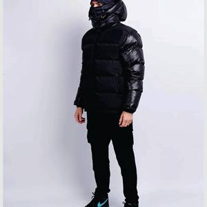 À la mode hommes doudoune vente chaude Logo personnalisé hiver bulle manteau moderne Streetwear doux confortable vêtements d'extérieur - Product Image 5