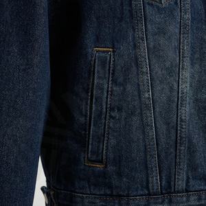 Veste en jean décontractée pour femmes, manches longues, respirante, chaude, élégante, rembourrage en coton, design d'automne, veste en jean, vêtements d'extérieur, couleur personnalisée - Product Image 5