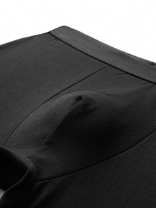 Calzoncillos bóxer transpirables de fibra de bambú para hombre, ropa interior, calzoncillos elásticos con mosca abierta, calzoncillos para hombre, Bóxer - Product Image 4