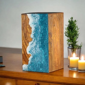 Urna de cremación de fabricante de confianza con superficie pulida de primera calidad, ideal para ceremonias funerarias, monumentos conmemorativos para el hogar y la familia - Product Image 4