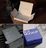 Vente en gros de boîtes en carton ondulé de taille personnalisée de haute qualité boîte d'envoi postale pour emballage cosmétique colorée