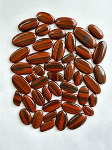 Venta al por mayor Lote de jaspe rojo natural Cabujón Cristal curativo Fabricación de joyas Piedras preciosas sueltas a precio de descuento - Product Image 3