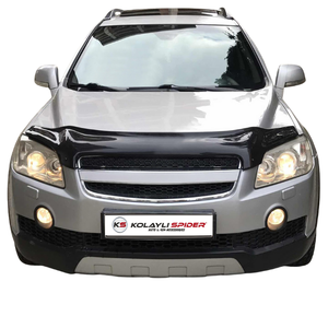 Protection de capot avant Chevrolet Captiva 2006-2011, ajustement OEM, matériau ABS, déflecteur de vent, style sport, anti-insectes facile - Product Image 3