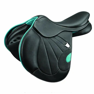 Selle en cuir de Western de cheval de logo personnalisé vente en gros de selles de cheval professionnelles équipement selle d'équitation - Product Image 2