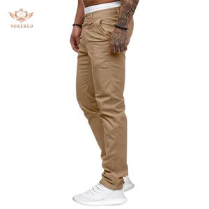 Vêtements élégants pour hommes Pantalons chino Pantalons solides décontractés de conception personnalisée pour hommes du Bangladesh Meilleures ventes grande taille - Product Image 4