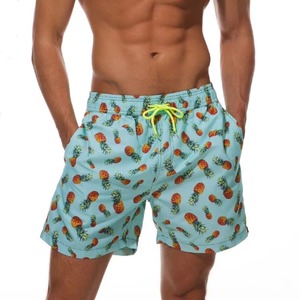 Pantalones cortos de playa con cintura y cordón personalizados para hombre, bañadores de secado rápido de poliéster con bolsillos, diseño de impresión Digital para pesca - Product Image 6
