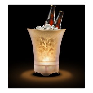 Ice Music Bucket Wireless <b>Speaker</b> 5W Rechargeable White BTSPKCHAMPAGNE23W for Beverages - Product Image 3