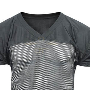 เสื้อกีฬาผ้าตาข่ายสำหรับผู้ชายเสื้อตาข่ายใส่สบายสำหรับผู้ชายเสื้อตาข่ายออกแบบได้ตามต้องการ - Product Image 5