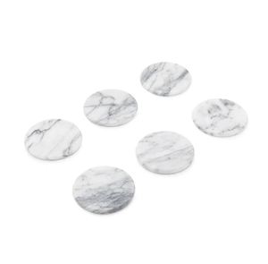Posavasos de piedra de mármol Natural 2023, venta al por mayor, habitación de Hotel, restaurante, oficina, nueva colección, almohadillas de papel de cocina, superventas en India - Product Image 2