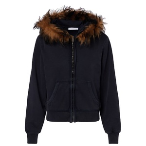 Sudadera con Capucha Ligera de Lona Estampada Personalizada para Mujer, Invierno, ODM, Logotipo Frontal, 100% Algodón, Ecológica, Antiarrugas, Informal, para Gimnasio - Product Image 1