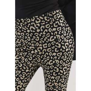 กางเกงขาบานทรงคลาสสิคเอวยางยืดสำหรับเด็กผู้หญิง ทรงขากว้าง ทรงตรง เอวกลาง ผ้าโพลีเอสเตอร์ 100% ความยาวปานกลาง ทรงปกติ - Product Image 3