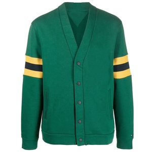 Vente en gros de pull cardigan en tricot brodé décontracté personnalisé pour pull pour unisexe - Product Image 1