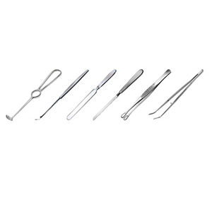 Ensemble d'instruments chirurgicaux manuels réutilisables en acier inoxydable de qualité supérieure avec logo personnalisé, certifié CE pour une utilisation hospitalière - Product Image 3