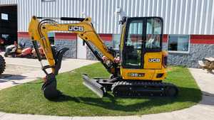 NOUVEAU/OCCASION 2024 Mini-excavatrice hydraulique JCB 35Z-1, moteur 5 tonnes, 24,7 chevaux, moteur diesel Perkins Tier V, profondeur de fouille 10 pieds - Product Image 2