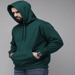 Sweats à capuche oversize vierges de qualité supérieure pour hommes, 100 % coton, 420 g, design sans cordon sur le devant, ODM, pour personnalisation de marque - Product Image 5