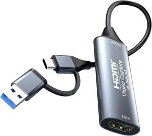 Carte de capture vidéo HDMI 4K SYONG, carte d'enregistrement vidéo HDMI USB 3.0 avec type-C pour <span class=keywords><strong>le</strong></span> jeu, la diffusion en direct, l'enregistreur TV - Product Image 1