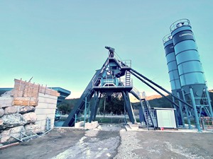 Máquina compacta por lotes de 100 M3/h para planta dosificadora de hormigón Incluye componentes esenciales Motor de bomba Motor PLC Cojinete de caja de cambios - Product Image 4