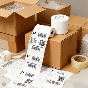 Papel Térmico para Etiquetas de Envío Resistente a Arañazos, 40 mm x 20 mm, 100x80, 25 mm, 30x70, 80 mm x 40 mm - Product Image 2