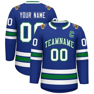 2025 expédition rapide petit échantillon durée 1 pièces maillots de Hockey en ligne broderie Sublimation maillot de Hockey sur glace personnalisé - Product Image 5