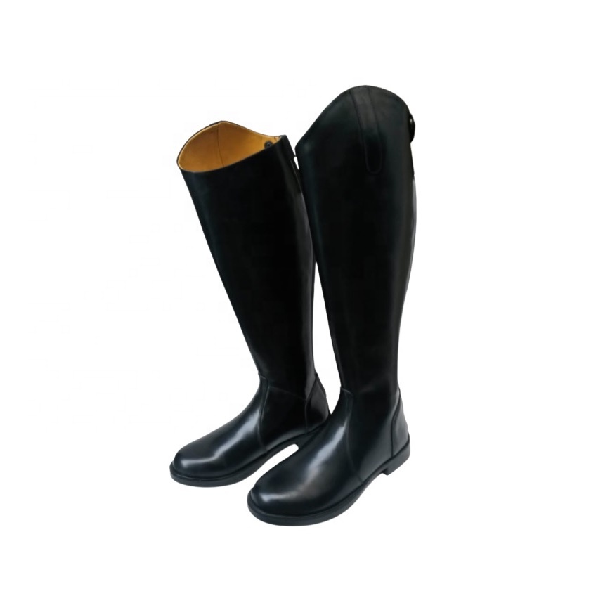 Wholesale Equestrian Long Boots Horse Riding Products Knee Shoes Synthetic Leather Tall Thigh High Boots