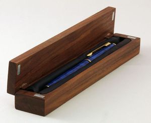 CUSTOMIZED HANDMADE BAMBOO High Quality Luxury Gift <b>Pen</b> Set Customize <b>Engraved</b> Logo Wooden <b>Pen</b> With Wooden Box - Product Image 6