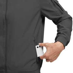 Chaqueta de bombardero de producto de alta tendencia a prueba de viento cálida para invierno manga larga chaqueta de bombardero cómoda para hombres - Product Image 4