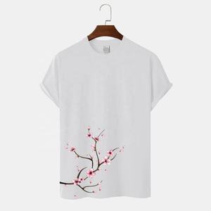 Camiseta de Manga Corta para Hombre, 100% Algodón, Personalizada, de Alta Calidad, Estilo Juvenil, Holgada, Marca de Moda - Product Image 6