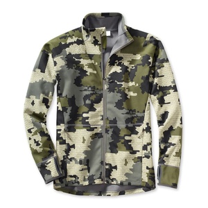Veste tactique de chasse en plein air pour homme, imperméable, respirante, en softshell camouflage, avec capuche amovible, 65% polyester, 35% coton - Product Image 1