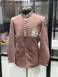 Luxury Mens Winter/Summer Kurta Jodhpuri Suit <b>Set</b> Wedding Indo Western Sherwani Style Bandhgala <b>Blazer</b> Designer Groom Party Wear - Product Image 2