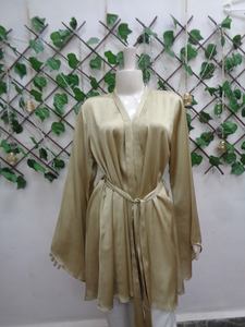 Stylish and Comfortable Sexy <b>Women's</b> Nightwear <b>Satin</b> <b>Robe</b> Nighty Polyester Silk <b>Women's</b> Nightwear for Sale - Product Image 2