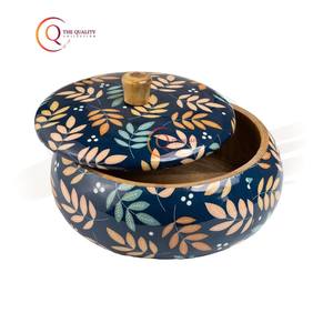 Casserole en bois en verre la plus vendue avec couvercle sécurisé pour les rotis pulao Autres plats indiens disponibles en vrac en Inde - Product Image 4