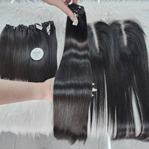 ผมต่อเวียดนามแท้แบบตรง หนาพิเศษ ดึงสองชั้น แบบเส้นเดียว เนียนเรียบลื่น จัดทรงง่าย - Product Image 4