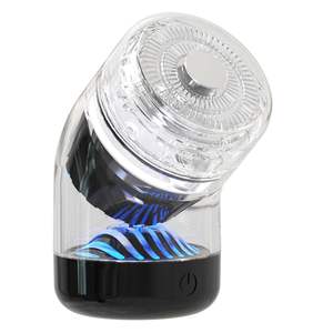 Mini rasoir électrique portable pour hommes, corps transparent avec moteur rapide, charge rapide pour la maison et les voyages, rasoir rotatif USB - Product Image 3