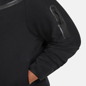 Diseño de logotipo de marca personalizado 66% algodón 34% poliéster gris oscuro calidez ajuste estándar ropa deportiva Tech Fleece chándal - Product Image 6