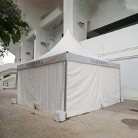 Tente Pagode Extérieure Imperméable en Aluminium 5x5m, 6x6m, 10x10m à Prix Compétitif – Tente Commerciale et de Mariage pour Événements et Fêtes
